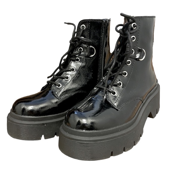 Chunky style Combat Boots New - Picture 1 of 6